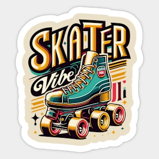 Skater skates Sticker